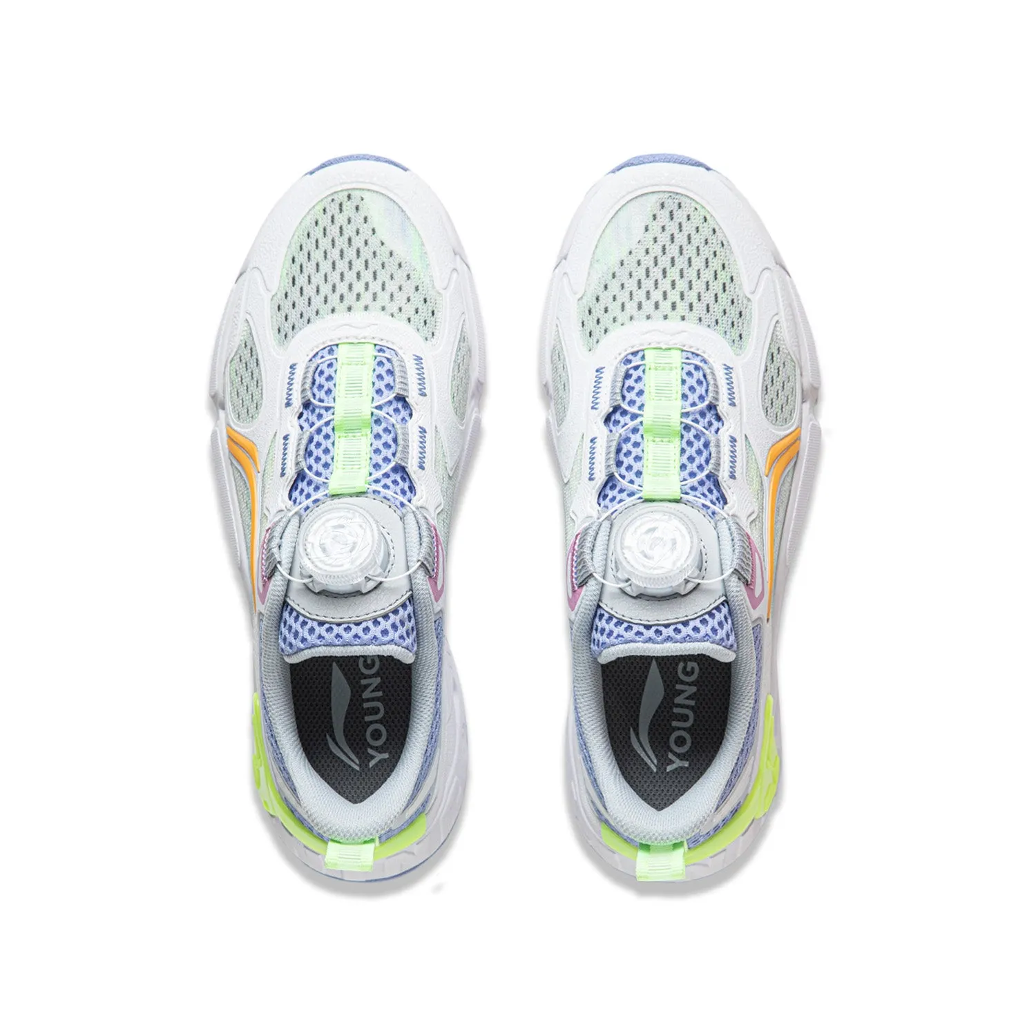 (GS) Li-Ning Mecha V2 'White Yellow Green' YKCU044-2 sold by KicksCrew product image thumbnail 4