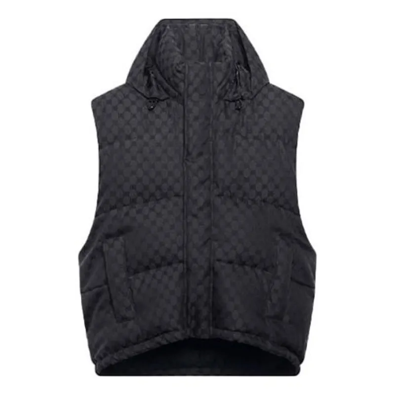Balenciaga x Gucci The Hacker Project Hacker Cocoon Puffer Gilet Vest 'Black' 681884TLO531269 sold by KicksCrew