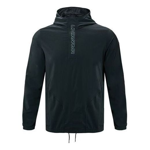 Under Armour Baseline Woven Jacket 'Black' 1343010-001 sold by KicksCrew