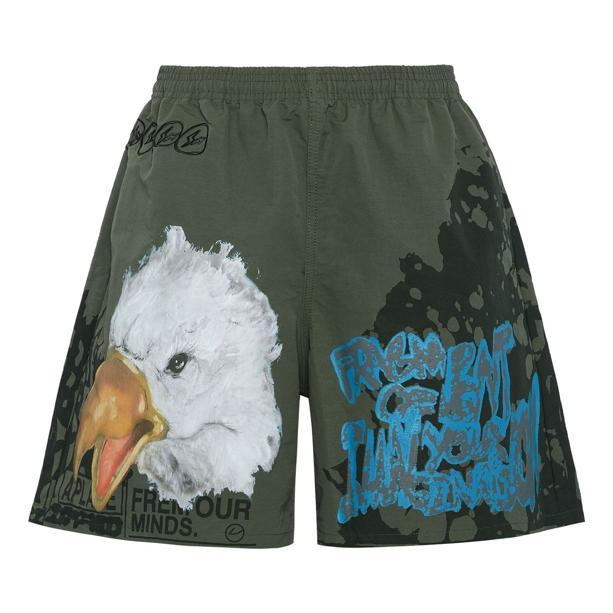 Travis Scott Cactus Jack For Fragment Imagination Shorts 'Olive' CJFN-SS32 sold by KicksCrew