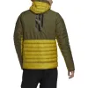 adidas Terrex MYSHELTER Down Hooded Jacket 'Green' HH9215 sold by KicksCrew