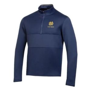 Under Armour University of Notre Dame 1/4 Zip Sweatshirt 'Navy Blue' 5122315-410 sold by KicksCrew