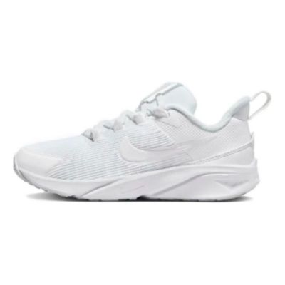 (PS) Nike Star Runner 4 'Triple White' DX7614-100 sold by KicksCrew