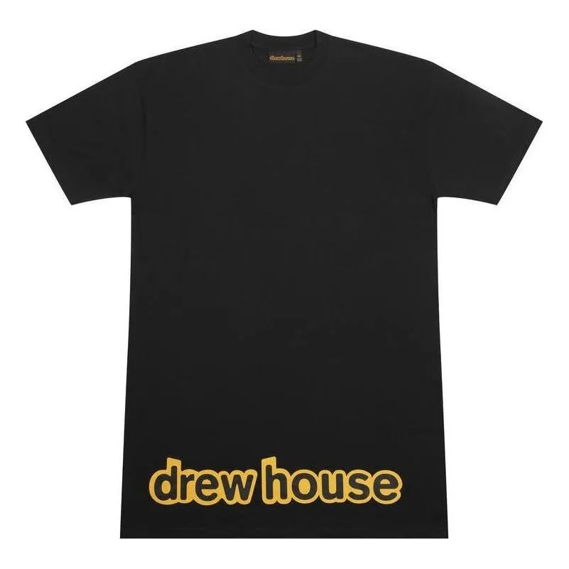 Drew House Tall T-shirt 'Black' DR-FW22-999 sold by KicksCrew