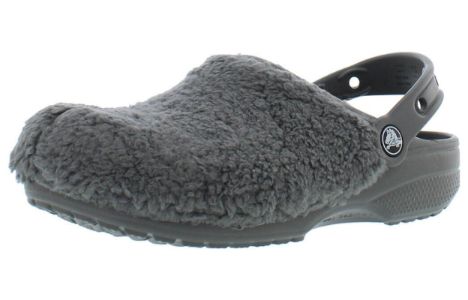 Crocs Classic Fuzz Mania Clogs 'Slate Grey' 206625-0DA sold by KicksCrew