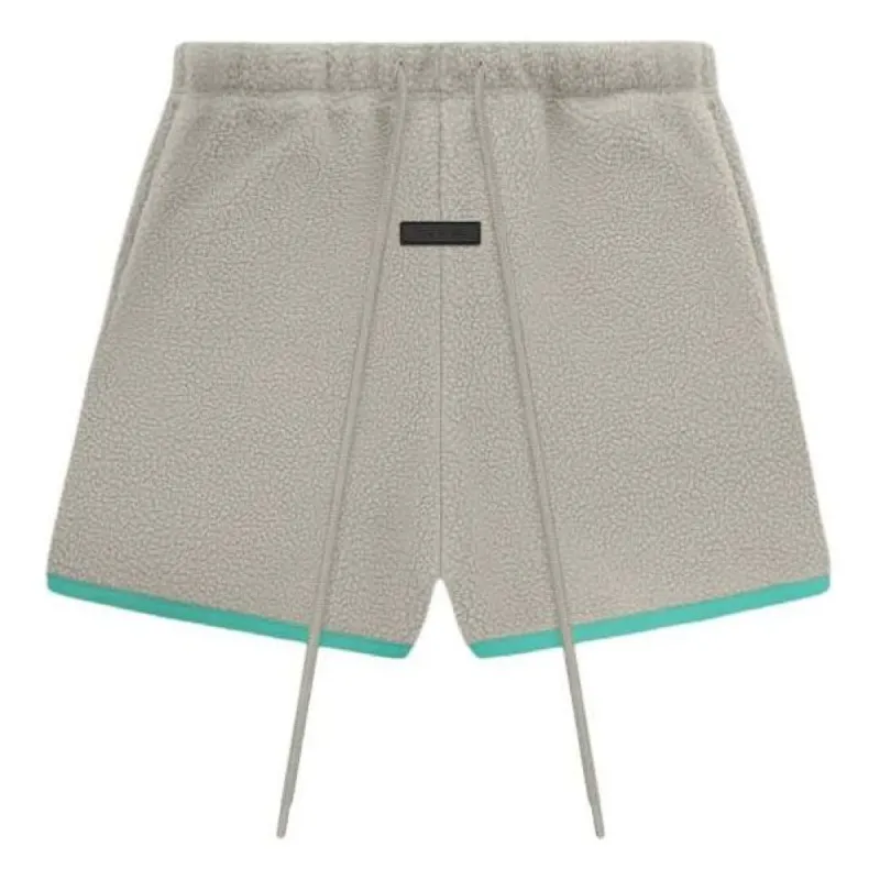 Fear of God Essentials SS24 Polar Fleece Shorts 'Seal' 160SP244265F sold by KicksCrew