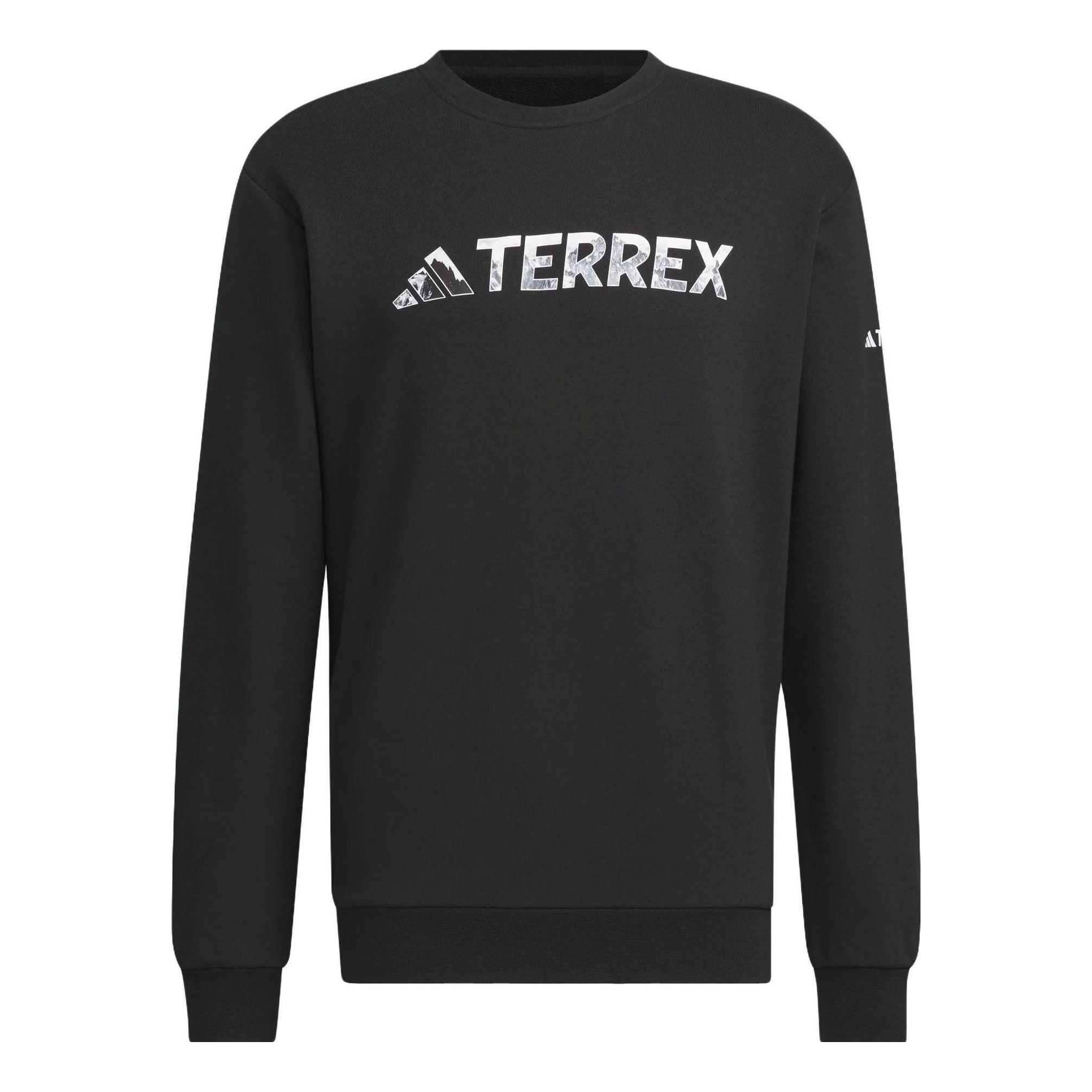 Adidas Graphic Crew Sweatshirt 'Black' IT8842 sold by KicksCrew