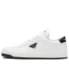 (WMNS) PRADA Downtown Perforated Leather Sneakers 'White Black' 1E792M_3LJ6_F0964_F_030 sold by KicksCrew