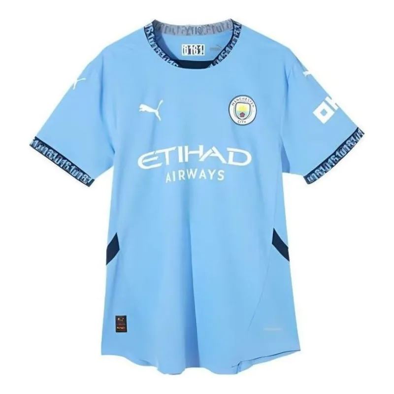 PUMA Manchester City 2024-25 Authentic Home Jersey 'Sky Blue' 778613 sold by KicksCrew