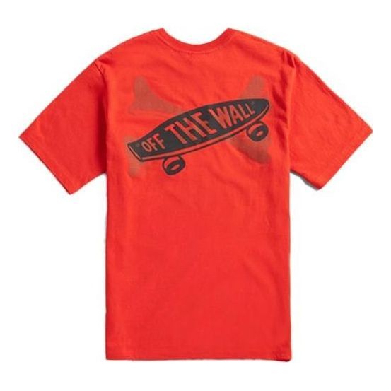 Vans Vault x WTAPS T-Shirt 'Orange' VN0A4TRDZXT1 sold by KicksCrew