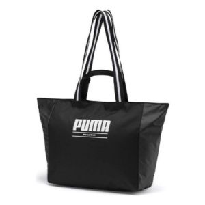 (WMNS) Puma Core Base Large Shopper Bag 'Black White' 076569-01 sold by KicksCrew