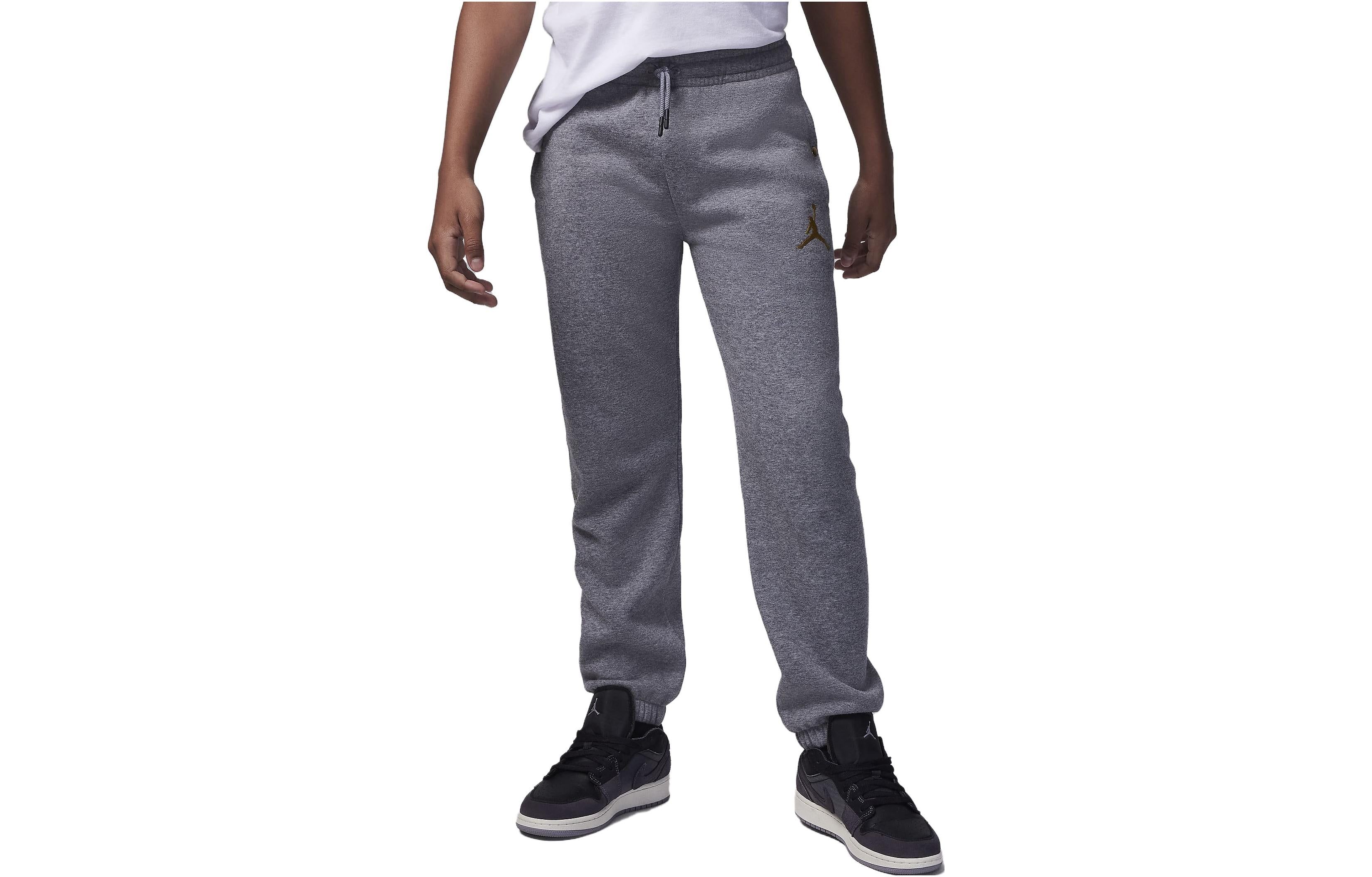 (GS) Air Jordan Take Flight B&G Pants 'Grey' 95C801-GEH sold by KicksCrew product image thumbnail 2