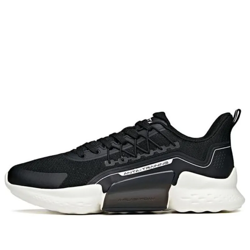 ANTA Training Series Sneakers 'Black White' 112117785-3 sold by KicksCrew