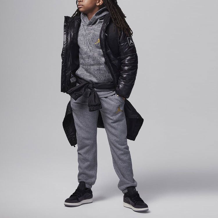 (GS) Air Jordan Take Flight B&G Pants 'Grey' 95C801-GEH sold by KicksCrew product image thumbnail 4