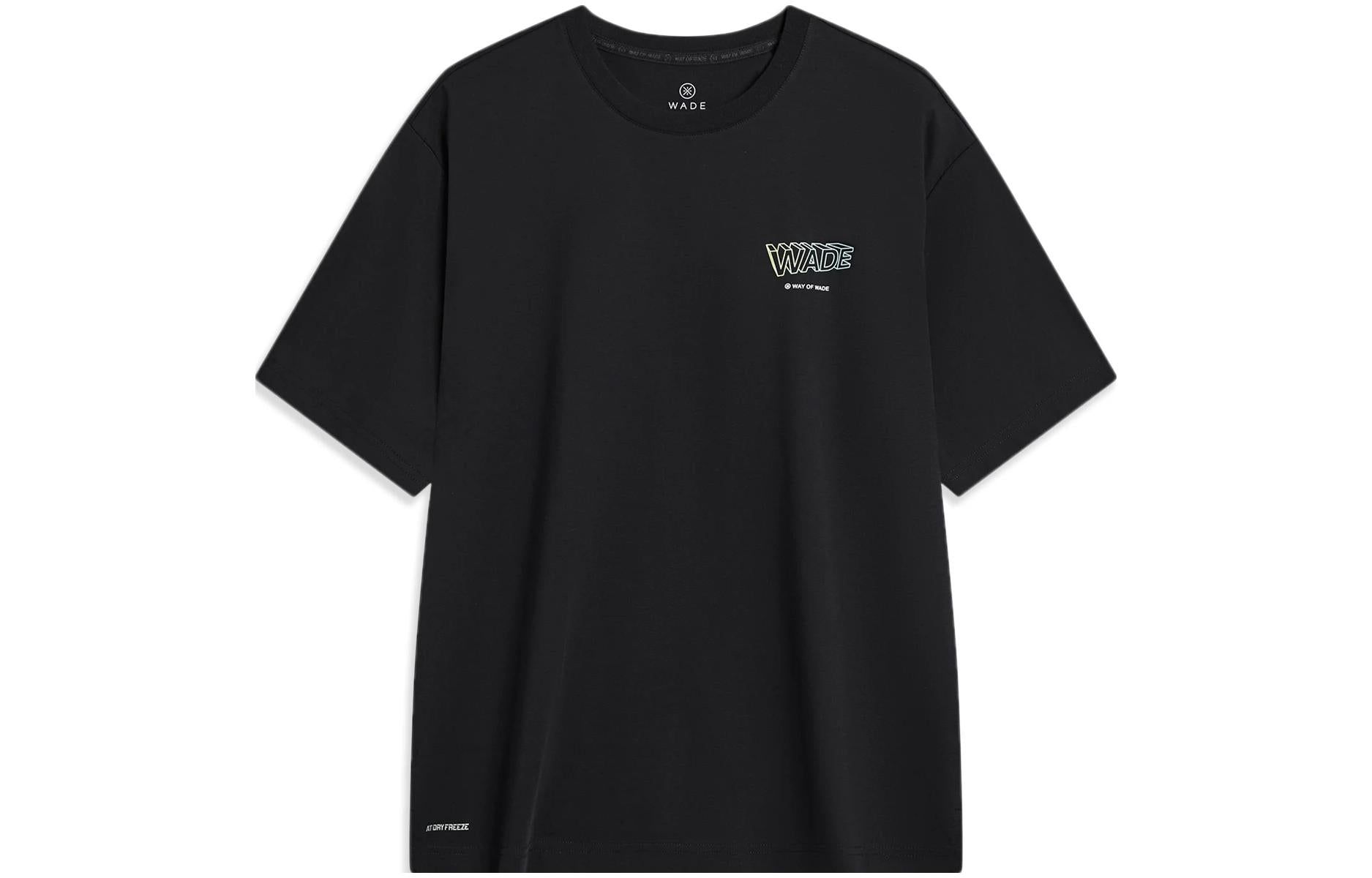 Li-Ning Way of Wade T-shirt 'Black' AHST333-1 sold by KicksCrew product image thumbnail 2