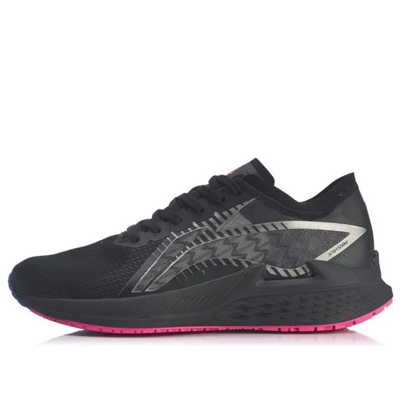 (WMNS) Li-Ning Wind Chaser LT 'Black Silver' ARBQ008-1 sold by KicksCrew