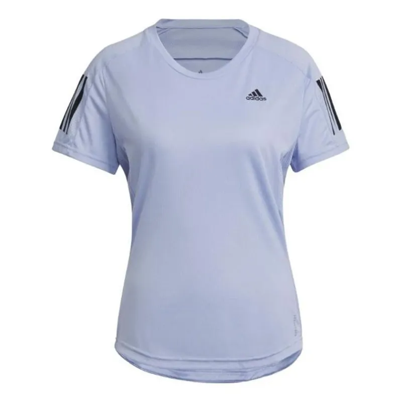 (WMNS) adidas Own The Run T-Shirt 'Purple' H30042 sold by KicksCrew