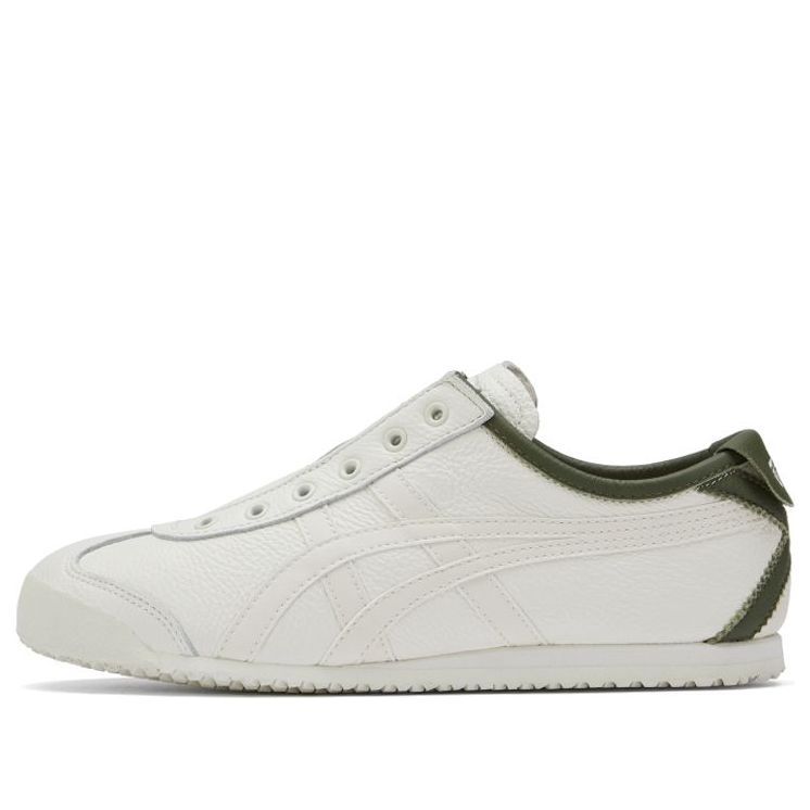 Onitsuka Tiger MEXICO 66 Slip-on Shoes 'White Green' 1183B815-100 sold by KicksCrew