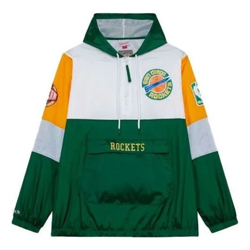 Mitchell & Ness x NBA Hardwood Classics Surprise Win Quarter-Zip Jacket 'Houston Rockets' OJPO5379-SDRYYPPPROYA sold by KicksCrew