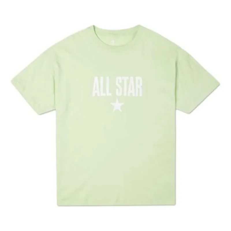 (WMNS) Converse Casual T-Shirt 'Green' 10020932-A04 sold by KicksCrew