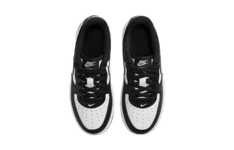(PS) Nike Air Force 1 Low '07 LV8 White Swoosh Panda DV1623-001 sold by KicksCrew
