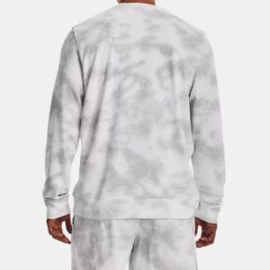 Under Armour Rival Terry Nov Crew 'White Grey' 1377186-100 sold by KicksCrew