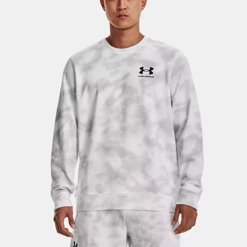 Under Armour Rival Terry Nov Crew 'White Grey' 1377186-100 sold by KicksCrew product image thumbnail 3