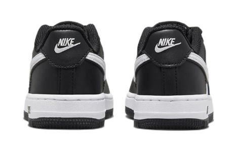 (PS) Nike Air Force 1 Low '07 LV8 White Swoosh Panda DV1623-001 sold by KicksCrew