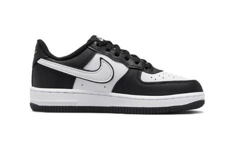 (PS) Nike Air Force 1 Low '07 LV8 White Swoosh Panda DV1623-001 sold by KicksCrew