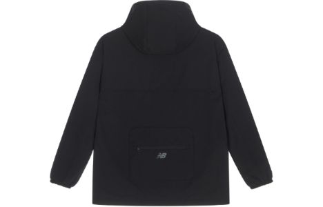 New Balance Woven Hooded Jacket 'Black' NAE24151-BK sold by KicksCrew