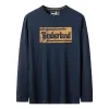 Timberland Brand Long Sleeve T-Shirt 'Navy' A2KNF-433 sold by KicksCrew