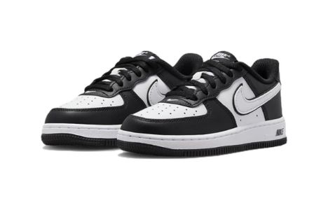 (PS) Nike Air Force 1 Low '07 LV8 White Swoosh Panda DV1623-001 sold by KicksCrew