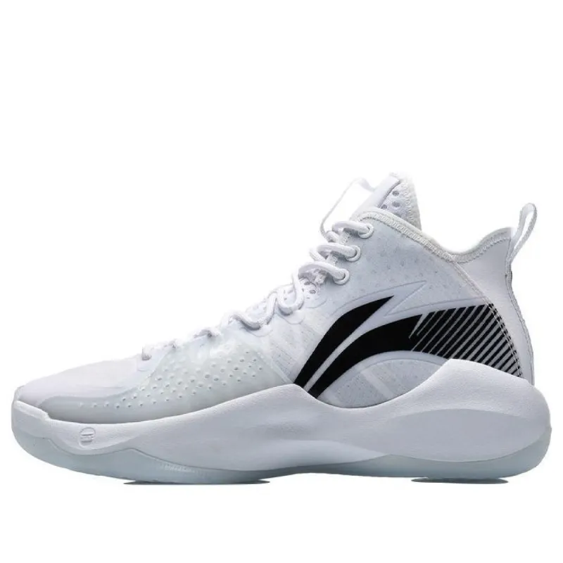 Li-Ning Combat High 'White Black' ABAR059-6 sold by KicksCrew