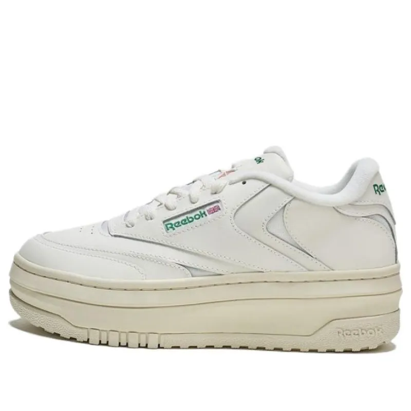 (WMNS) Reebok Club C Extra 'Chalk Glen Green' 100010060 sold by KicksCrew