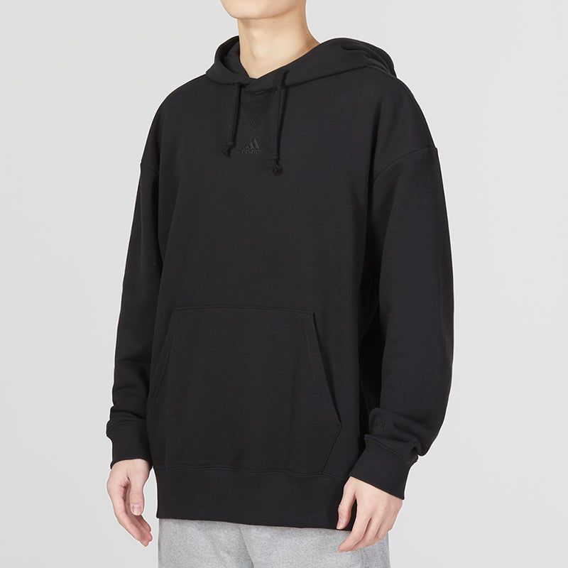 adidas ALL SZN French Terry Hoodie 'Black' IC9758 sold by KicksCrew product image thumbnail 5