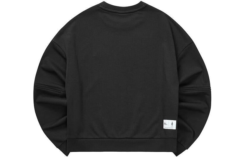 (WMNS) Skechers Casual Crew Sweater 'Black Red' L322W086-0018 sold by KicksCrew product image thumbnail 3