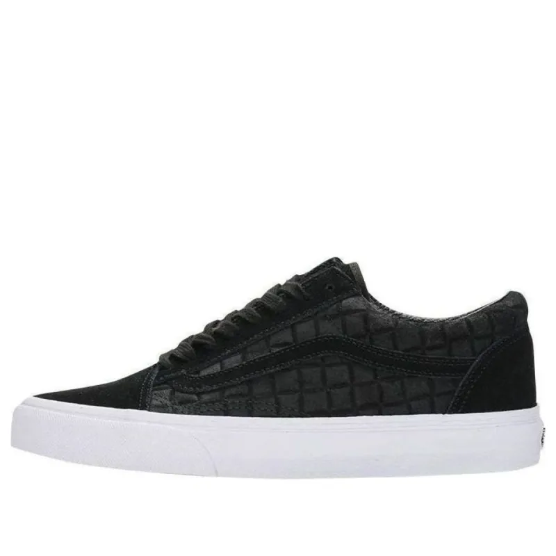 Vans Old Skool Suede Checkers Shoes 'Black White' VN0004OJJRK sold by KicksCrew