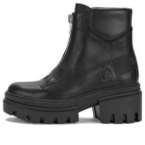 (WMNS) Timberland Everleigh Front-Zip Boot 'Black Nubuck' A5YJV sold by KicksCrew