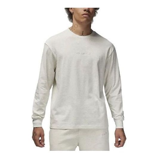 Air Jordan Wordmark Long-Sleeve T-Shirt 'White' FJ0702-141 sold by KicksCrew