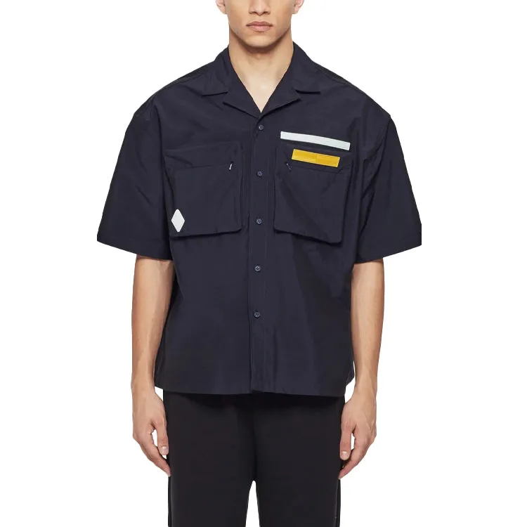 A-COLD-WALL* Pocket Poplin Shirt 'Navy Blue' ACWMSH047-NAVY sold by KicksCrew product image thumbnail 3