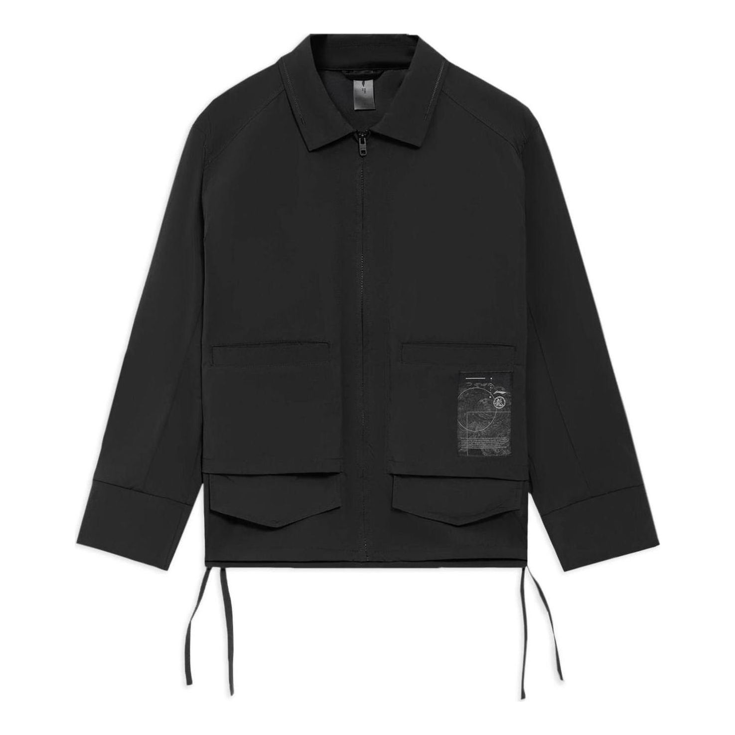 Li-Ning x Jackie Chan Kungfu Jacket 'Black' AFDS259-2 sold by KicksCrew