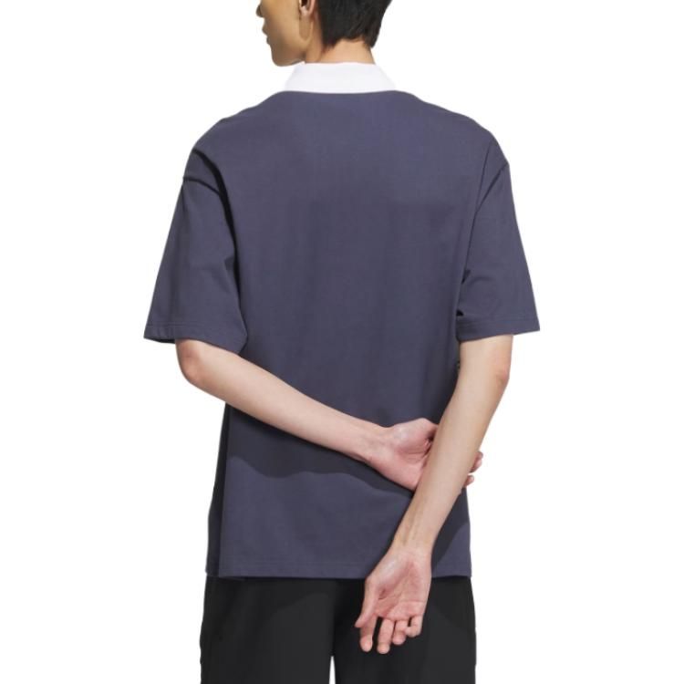 Adidas SPW SS Polo Shirts 'Navy White' IS4945 sold by KicksCrew product image thumbnail 3