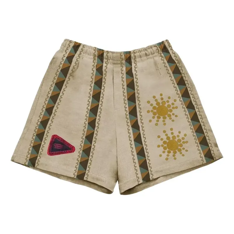 Travis Scott Cactus Jack Starburst Short 'Cream' CJAM-PS05 sold by KicksCrew