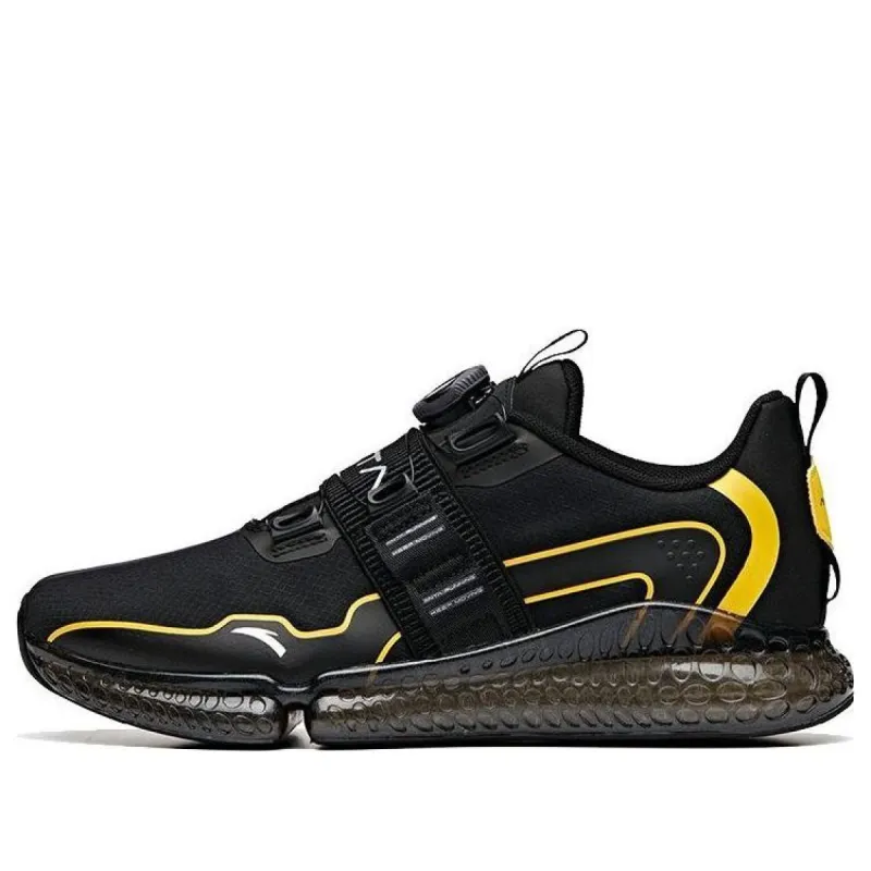 ANTA x NASA Running Sneakers 'Black Yellow' 112015590-2 sold by KicksCrew