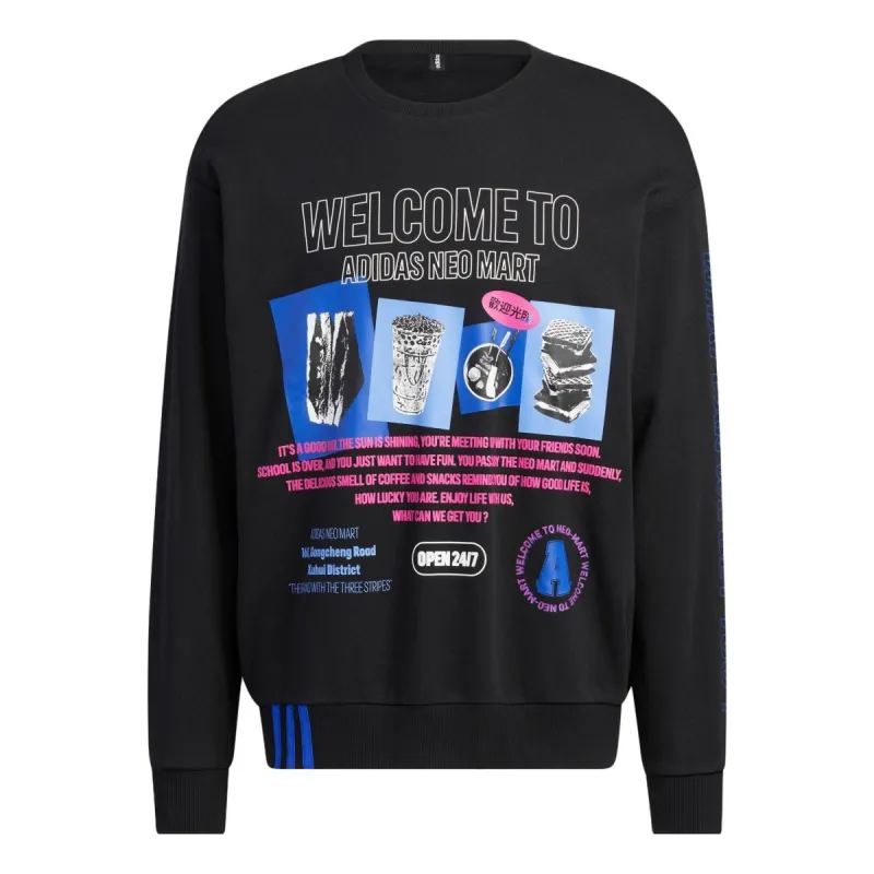 Adidas Neo Vbe Sweatshirts 'Black' IA5334 sold by KicksCrew