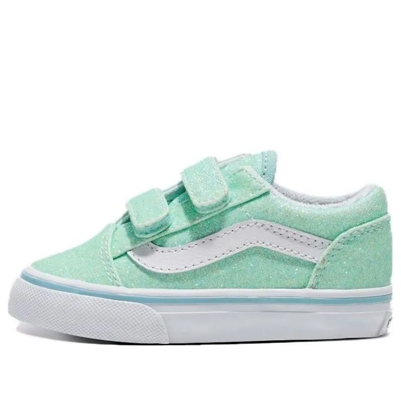 (TD) Vans Old Skool Shoes 'Glitter - Pastel Blue' VN0009RCO33 sold by KicksCrew