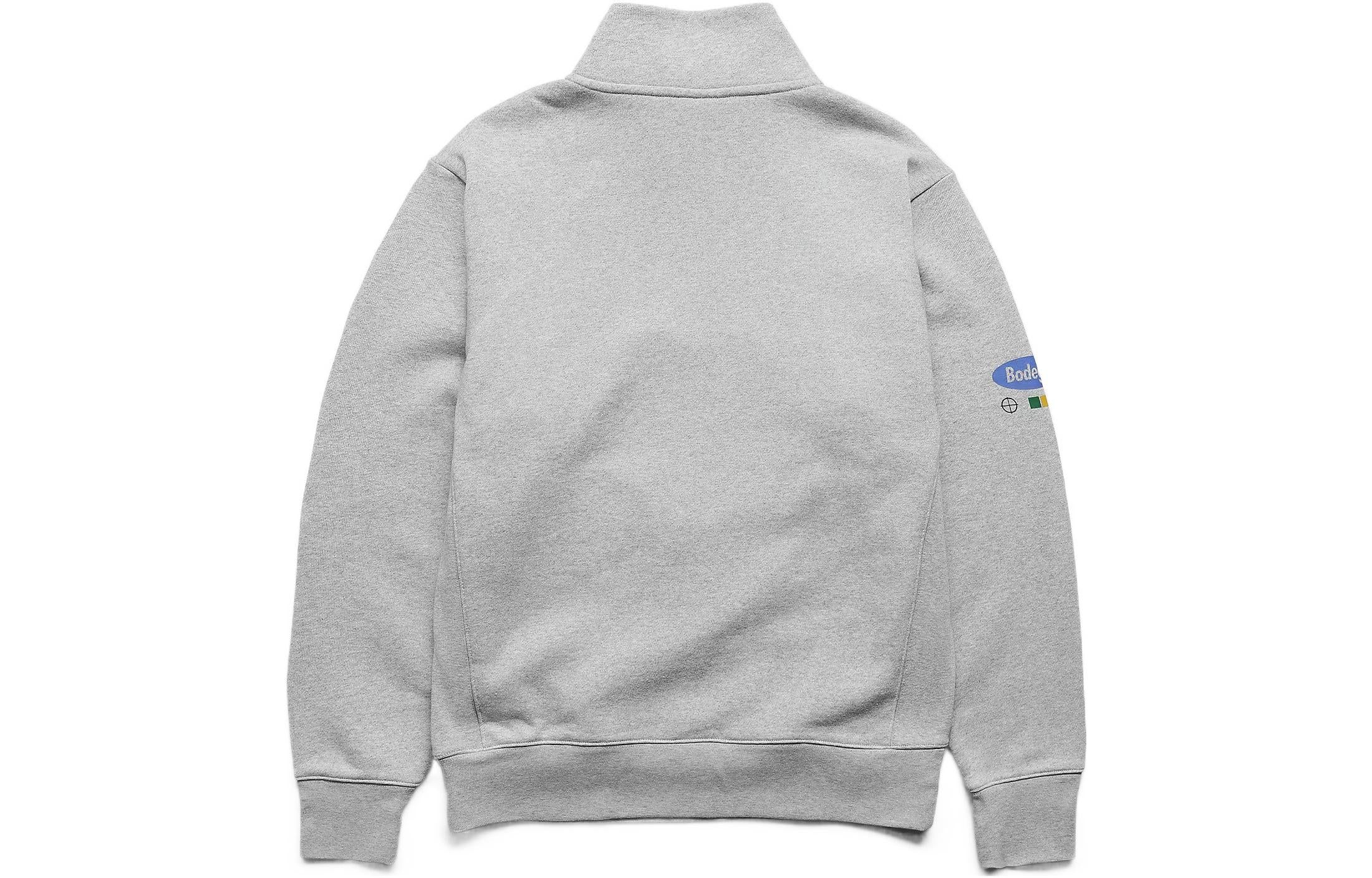 New Balance x Bodega Quarter Zip Sweatshirt 'Athletic Grey' MT13540AG sold by KicksCrew product image thumbnail 2