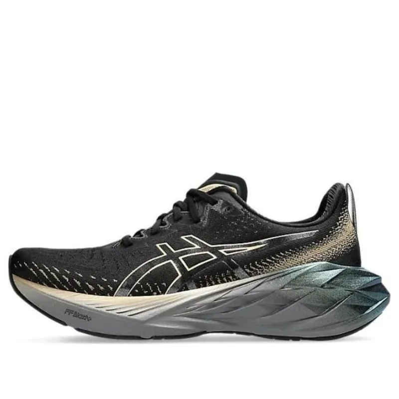 ASICS Novablast 4 Platinum 'Black Champagne' 1011B924-001 sold by KicksCrew
