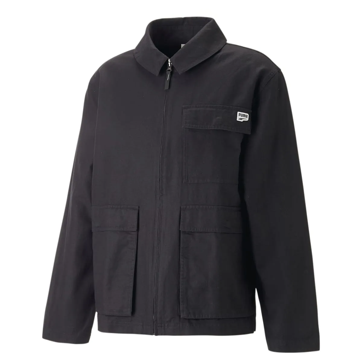 PUMA Downtown Chore Jacket 'Black' 538366-01 sold by KicksCrew