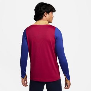 Nike F.C. Barcelona Strike Dri-FIT Football Drill Top 'Red Deep Royal Blue' FJ5531-621 sold by KicksCrew